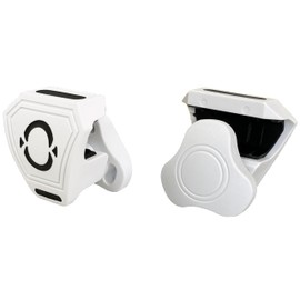 O Shield Football Visor Clip, Suitable with Any Kinds of Football Helmet Visor, High Impact Absorbing Ability, Less Distortion, Youth and Adult are Available for Use, White