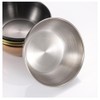 Gegaoicom Dipping Bowls Mini Sauce Cups Stainless Steel Ramekins 3OZ