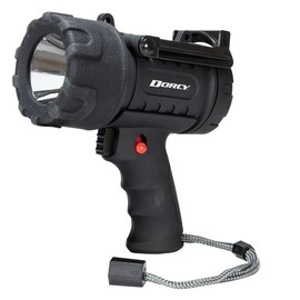 Dorcy USB Rechargeable Spotlight 500 Lumens, Black