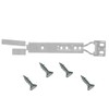 2X Fridge & Freezer Cupboard Door Mounting Kit Slider Compatible