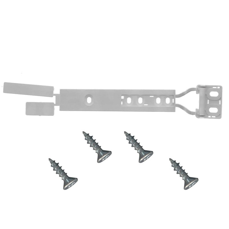 2X Fridge & Freezer Cupboard Door Mounting Kit Slider Compatible