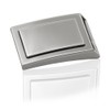 FREDERIC HERMANO Belt Buckle 30 mm Metal Silver Anthracite -