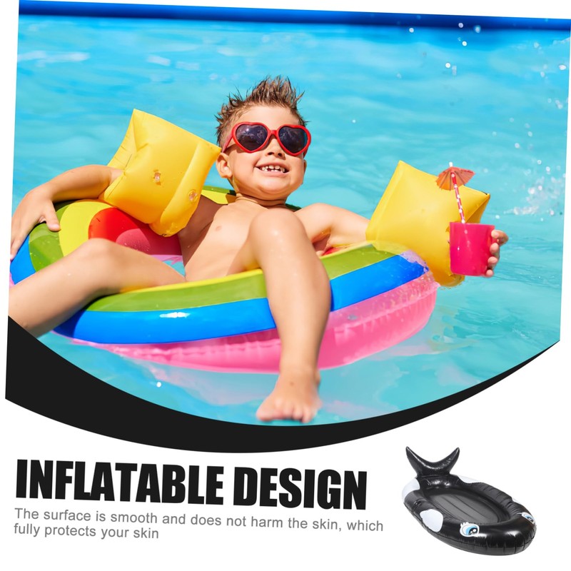 WHAMVOX Swimming Pool Floating Mat Mesh Chair Design Inflatable Recliner