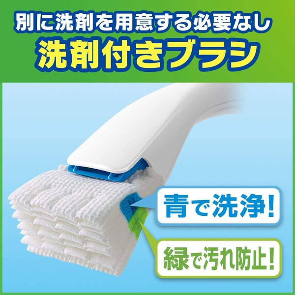 Scrubbing Bubble Flushable Toilet Brush Floral Soap Replacement 24pcs