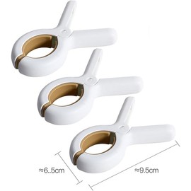 12 Pack Beach Towel Clips - Heavy Duty Windproof Clips for Chairs, Loungers & Blankets, Secure Towel Holders for Pool, Sand & Travel, Durable Plastic Clothes Pins (Bright Colors)