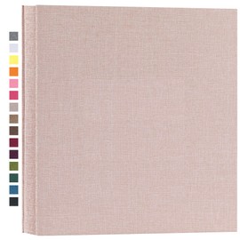 potricher Photo Album for 4x6 600 Photos Linen Cover Extra Large Capacity Picture Book for Family Wedding Anniversary and Baby (Beige)