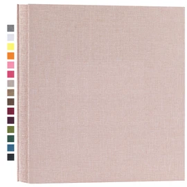 potricher Photo Album for 4x6 600 Photos Linen Cover Extra Large Capacity Picture Book for Family Wedding Anniversary and Baby (Beige)