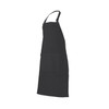 VELILLA 404203/C/YOUR Apron with Bib (Modern), Black, 404203/C0/TU