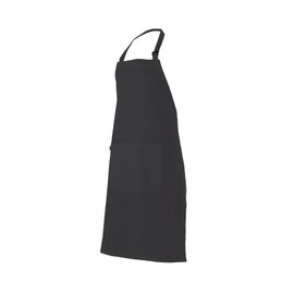 VELILLA 404203/C/YOUR Apron with Bib (Modern), Black, 404203/C0/TU