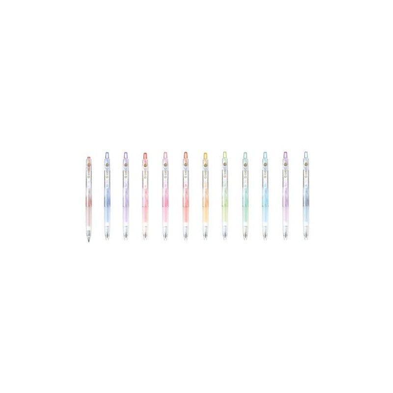 Illuminated Pale Tone Gel Ink Ballpoint Pen (Pale Tone Orange