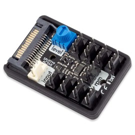 Aqua Computer SPLITTY9 Active Active Splitter for up to 9 PWM Fans