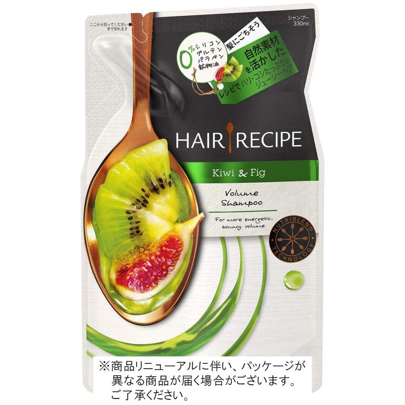 Hair Recipe Shampoo Kiwi Empower Volume Recipe Refill 11.2 fl