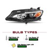 SOCKIR Headlight Assembly Fit for 2019 2020 2021 Chevy Malibu