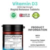 Vitamin D 1000iu, 1 Year Supply, 365 Easy-Swallow Vitamin D