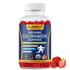 Organic Kids Probiotic Gummies - 30 Day Supply - Pack: 3