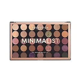 Profusion Cosmetics Minimalist 35 Shade Eyeshadow Palette, Multicolour
