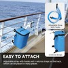 ULITECO Boat Trash Can, Portable Boat Trash Bag, Reusable Boat