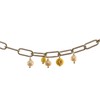 Anthony Vincent Happy Face Collar Perla Cultivada Natural Blanco Tamaño