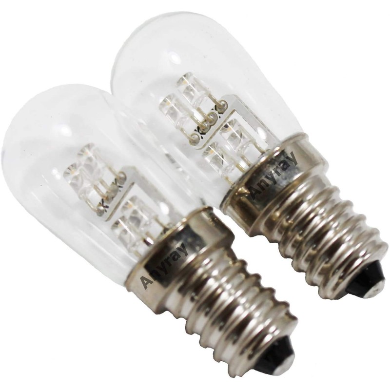 Anyray (2-Pack LED Night Light Bulb, 0.5 Watt (4W 5W