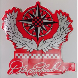 Nascar Decal Sticker Dale Earnhardt Inc Large Logo Vinyl 11"x10" DEI