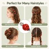 10 Pcs Fun Mini Ladybug Hair Clips, Funky Insect Bug
