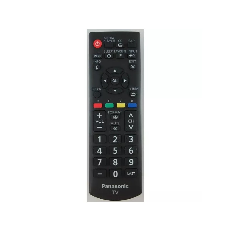 Panasonic New original Panasonic N2QAYB000820 TV Remote Control forTH-65LRU60U, TH-50LRU60