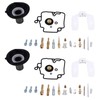 2 Sets Motorcycle Carburetor Repair Kit 22mm Universal for GY6