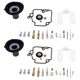 2 Sets Motorcycle Carburetor Repair Kit 22mm Universal for GY6 125CC ATV Go Kart Scooters
