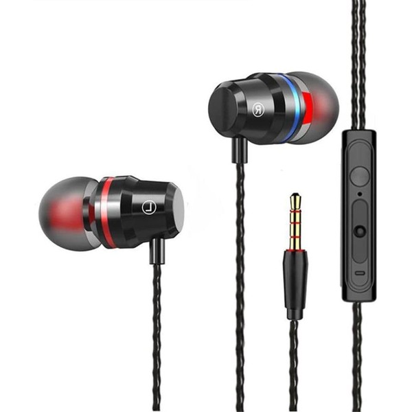 3 Pack Earphones, In-Ear Headphones Wired Earphones with Microphone and