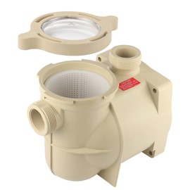 350089 Include Volute, Pump lid & Basket Replacement 350090 350091 Volute Part for Pool & Spa Systems, Compatible with Pentair,SuperFlo Inground Pool and Spa Booster Pump Body Housing