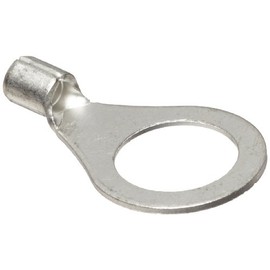 Morris Products 11068 Ring Terminal, Non Insulated, 12-10 Wire Size, 1/2" Stud Size (Pack of 100)