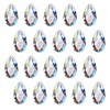 20 Pieces Diamond Shape Hanging Crystals - Suncatcher Crystal, Prism,