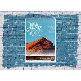 Taylor Hawkins - Wasting Light 2010 - Poster, Concertposter, Concert