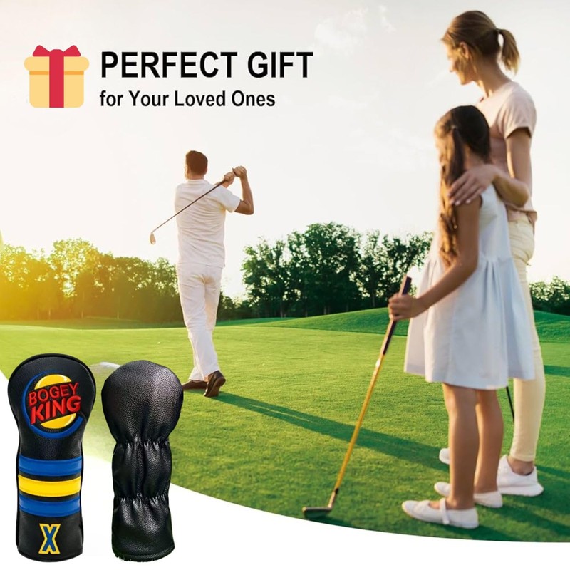 Golf Head Covers, Golf Headcovers for Woods and Hybrids Women