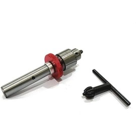 AD INTERNATIONAL Micro Drill Adapter 1/2" Shank with JT0 Drill Chuck 0.3-4 mm (With Chuck)- (USA)