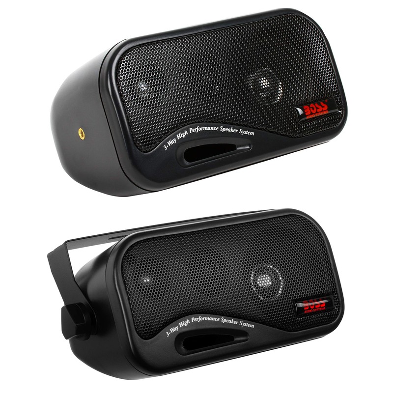 BOSS Audio Systems AVA6200 3 Inch Enclosed Box Stereo Speakers