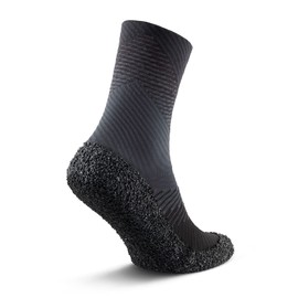 Skinners 2.0 Compression Anthracite | Minimalist Barefoot Sock Shoes for Active Men & Women | Lightweight & Durable & for Sports and Dynamic Activities
