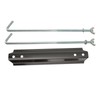 Battery Hold Down Kit Universal Stainless Steel Battery Crossbar with