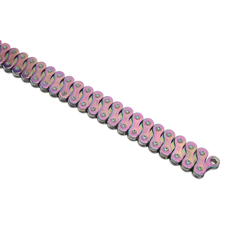 Bicycle Chain High Carbon Steel Colorful 116 Links 9 Speed