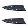 2 Pack 8" Chef Knife Cover Sleeves, Black PP Knife
