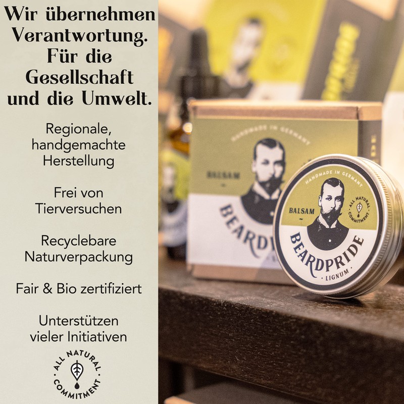 Beardpride Premium Beard Balm | Beard Care for Men |