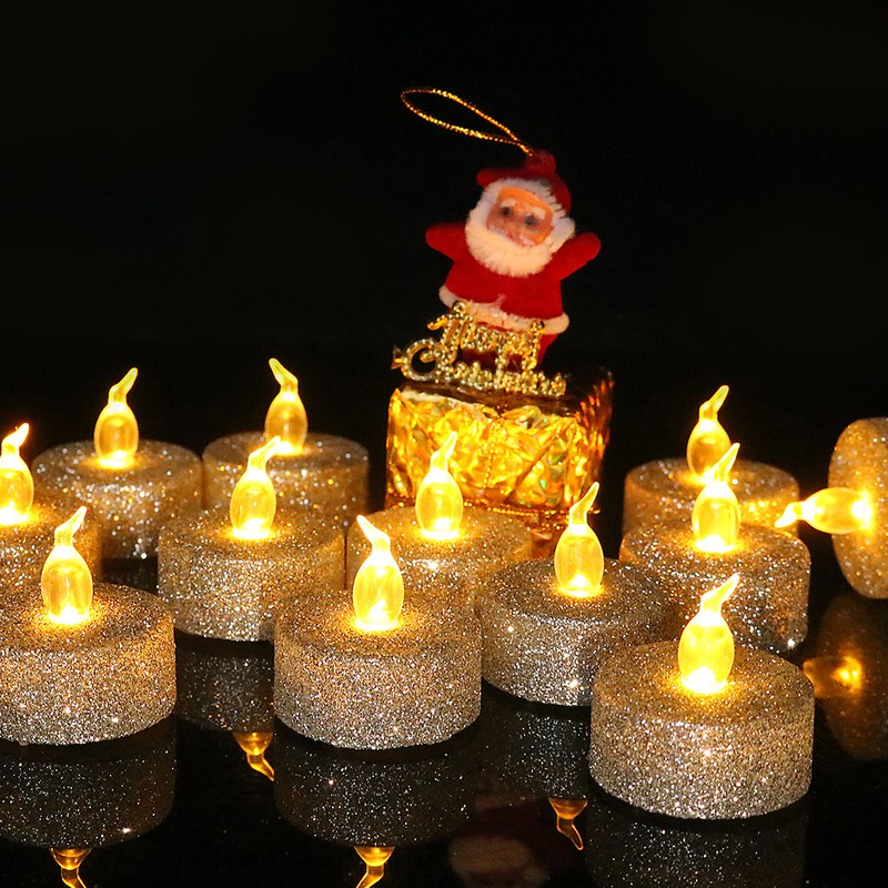 Romantic Proposal Birthday Surprise Tea Wax Christmas Decoration LED Electronic