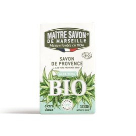 Maitre Savon de Marseille Savon de Provence Biot 3.5 oz (100 g) (Aloe Vera)