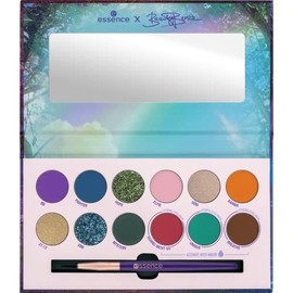 essence cosmetics x Beauty Benzz Everyday is a MYSTERY Eyeshadow & Eyeliner Palette, No. 01 Who Would You Like To Be Today?, Multicoloured, 12 Colours, Highly Pigmented, Shimmering, Colour-Intensive