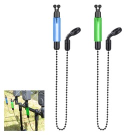 LFCFBH 2 PCS Bobbins Carp Fishing, Light Bite Indicators fo Carp Fishing, Bite Alarm Bobbins for Night