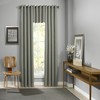 Eclipse Palisade Blackout Grommet Window Curtain, 52"x63", Sage