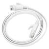 FTVOGUE Cable Ethernet Plano Cat6 Gigabit 8 N?cleos Par Trenzado