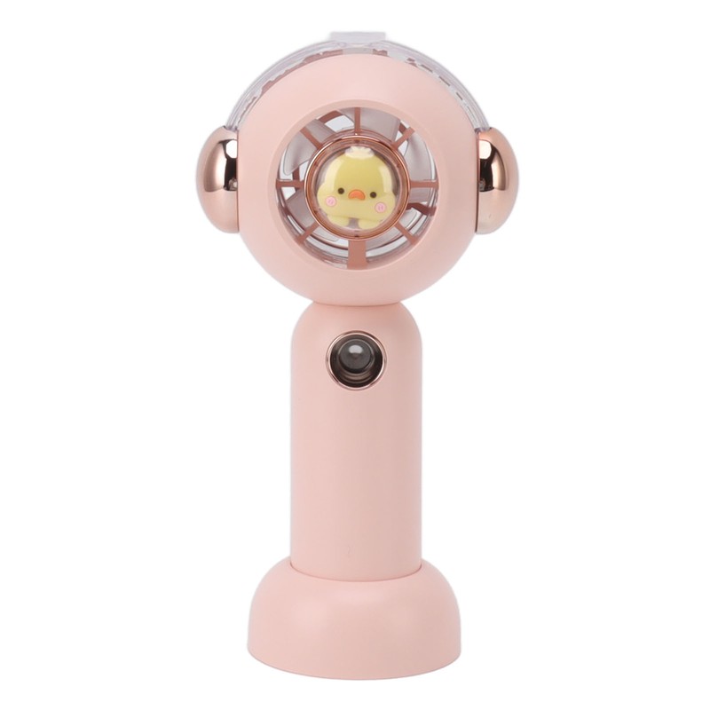 Lovely Handheld Misting Fan with Atomization Function USB Rechargeable Small