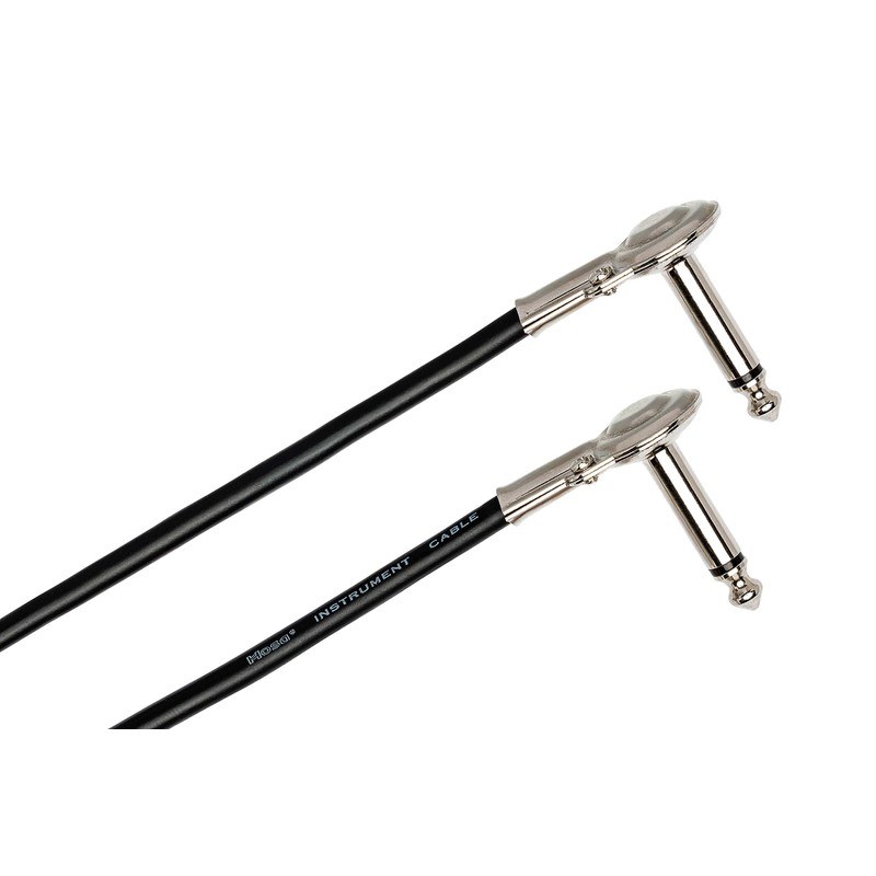 Hosa IRG-103 Guitar Patch Cable, Low-profile Right-angle to Same, 3