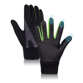 Becellen Children's Thermal Windproof Cycling Gloves Touchscreen Winter Gloves Non-Slip Riding Gloves for Boys Girls 6-10 Years Outdoor